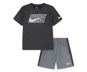 NIKE B NK DROPSET SS TEE SHORT SET