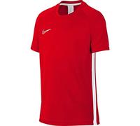 Nike B Nk Dry Acdmy Top SS T-Shirt, Niños, University Red/White/(White), XS