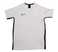 Nike B NK Dry Acdmy Top SS T-Shirt, Niños, White/Black/Black, XS