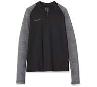 Nike B Nk Dry Strke Dril Top Long Sleeved T-Shirt, Niños, Black/Black/Wolf Grey/(Anthracite), M