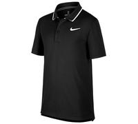 Nike B NKCT Dry Polo Team Polo Shirt de Tenis, Niños, Black/White, XS