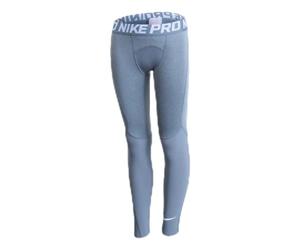 Nike B NP Tght Sport Trousers, Niños, Carbon Heather/White, XL