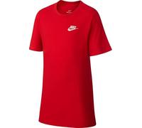 NIKE B Nsw Tee Emb Futura, Camiseta De Manga Corta Niños, University Red/(white), L, 147-158 cm