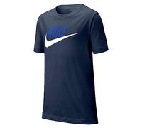 NIKE B Nsw Tee Futura Icon Td, Camiseta De Manga Corta Niños, Midnight Navy/(white), 8 Años
