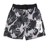 Nike B NSW Woven Short AOP, Niños, Black/White, M