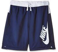 Nike B NSW Woven Short Short, Niños, Blue Void/White/White, XS