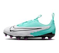 Nike Bajo Jr Phantom Gx Academy FG/MG, Hyper Turq/Black-Fuchsia Dream-White, DD9549-300, 6Y