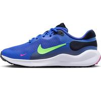 Nike Bajo Revolution 7 (GS), Lt Ultramarine/Lime Blast-Dark Obsidian, FB7689-500, 6.5Y