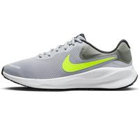 Nike Bajo Revolution 7, Wolf Grey/Volt-Smoke Grey-Black, FB2207-002, 8.5