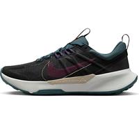 Nike Bajo Wmns Juniper Trail 2 Nn, Black/Night Maroon-Deep Jungle, DM0821-003, 7