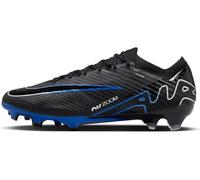 Nike Bajo Zoom Vapor 15 Elite FG, Black/Chrome-Hyper Royal, DJ4978-040, 9
