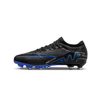 Nike Bajo Zoom Vapor 15 Pro AG-Pro, Black/Chrome-Hyper Royal, DJ5604-040, 12.5