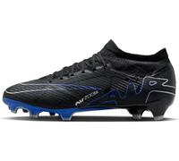 Nike Bajo Zoom Vapor 15 Pro FG, Black/Chrome-Hyper Royal, DJ5603-040, 7.5