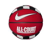 NIKE Balón de Baloncesto Unisex Everyday All Court 8P Graphic Deflated Rojo/Black/White, 7