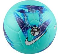 NIKE Balón Redondo Unisex Pl Nk Pitch - Fa23, Verde Aurora, Azul/Blanco, FB2987-354, 3