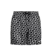NIKE Bañador de Hombre con Logotipo All Over, NESSE520, Negro/Blanco, XL