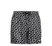 NIKE Bañador de Hombre con Logotipo All Over, NESSE520, Negro/Blanco, XS