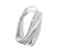 NIKE Banda de cabeza deportiva gris / blanco One Size gris / blanco