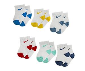 NIKE BASIC PACK CREW Calze Multicolor Unisex MN0299-U3H, Multicolor, 1224