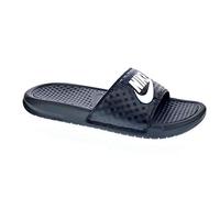 Nike Benassi JDI, Chanclas Mujer, Negro (Black/White 011), Numeric_36_Point_5 EU