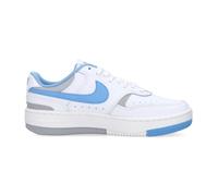 Nike - Blanco Azul Zapato Bajo con Logo Bordado - Sport - Mujer - Blanco - 38 EU -