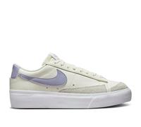 Nike Blazer Low Platform - Zapatillas de Deporte para Mujer, 0, Vela Indigo Haze White, 37.5 EU