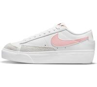 Nike Blazer Low Platform - Zapatillas de Deporte para Mujer, 0, White Pink Glaze Summit White Black, 37.5 EU