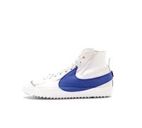 Nike Blazer MID 77 Jumbo DR9868 002, blanco y azul, 42.5 EU