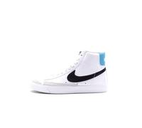 Nike Blazer Mid '77 Vintage, Zapatillas para Hombre, White/Black-Blue Lightning. (Numeric_44), Color Blanco., 44 EU