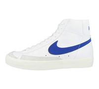 NIKE Blazer Mid '77 VNTG, Zapatos de Baloncesto Hombre, Blanco (White Racer/Blue Sail), 46 EU