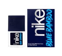 NIKE - Blue Bamboo 30 ml, Colonia Hombre, Perfume Formato Viaje en Spray, Eau de Toilette Natural y Masculina, Aroma Aromático Marino Amaderado, Fragancia Fresca y de Larga Duración