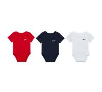 Nike Bodies Swoosh (3 unidades) - Bebé (0-9 M) - Multicolor 9-12M