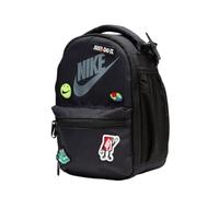 Nike Bolsa de almuerzo aislada con parche, color negro, talla única
