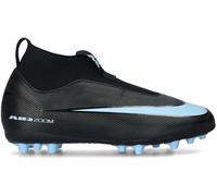 Nike - Bota de fútbol Air Zoom Mercurial Superfly 10 Academy AG Niño, Unisex, Black-Ice Blue, 4,5Y