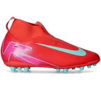 Nike Jr. Mercurial Superfly 10 Academy Botas de fútbol de Perfil Alto AG niño/a pequeño/a, Soccer Shoe, Ember Glow/Aurora Green, 35.5 EU