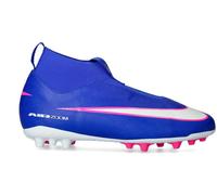 Nike - Bota de fútbol Air Zoom Mercurial Superfly 10 Academy AG Niño, Unisex, Racer Blue-White, 1,5Y