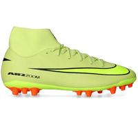 Nike - Bota de fútbol Air Zoom Mercurial Superfly 10 Academy AG, Unisex, Limelight-Volt-Hyper Crimson, 9,5 USA