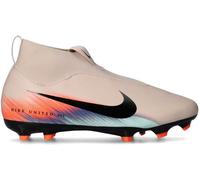 Nike - Bota de fútbol Air Zoom Mercurial Superfly 10 Academy FG/MG Niño, Unisex, Silt Red-Racer Blue, 6Y