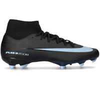 Nike - Bota de fútbol Air Zoom Mercurial Superfly 10 Academy FG/MG, Unisex, Black-Ice Blue, 8 USA