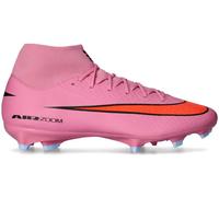 Nike - Bota de fútbol Air Zoom Mercurial Superfly 10 Academy FG/MG, Unisex, Magic Flamingo-Black-Total Crimson, 12 USA