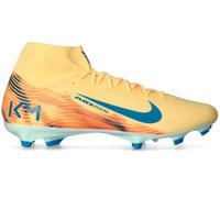 Nike - Bota de fútbol Air Zoom Mercurial Superfly 10 Academy KM FG/MG, Unisex, Melon Tint-Neo Turq-Igloo, 9,5 USA