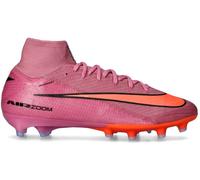 Nike - Bota de fútbol Air Zoom Mercurial Superfly 10 Elite AG-Pro, Unisex, Magic Flamingo-Black-Total Crimson, 8 USA