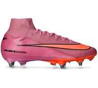 Nike - Bota de fútbol Air Zoom Mercurial Superfly 10 Elite SG-Pro, Unisex, Magic Flamingo-Black-Total Crimson, 8 USA