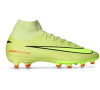 Nike - Bota de fútbol Air Zoom Mercurial Superfly 10 Pro AG-Pro, Unisex, Limelight-Volt-Hyper Crimson, 9,5 USA