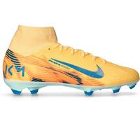 Nike - Bota de fútbol Air Zoom Mercurial Superfly 10 Pro KM FG, Unisex, Melon Tint-Neo Turq-Igloo, 12 USA