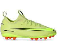 Nike - Bota de fútbol Air Zoom Mercurial Vapor 16 Academy AG Niño, Unisex, Limelight-Volt-Hyper Crimson, 2,5Y