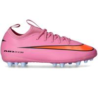 Nike - Bota de fútbol Air Zoom Mercurial Vapor 16 Academy AG Niño, Unisex, Magic Flamingo-Black-Total Crimson, 6Y