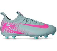 Nike - Bota de fútbol Air Zoom Mercurial Vapor 16 Academy FG/MG Niño, Unisex, Ocean Cube-Pink Blast, 4,5Y