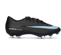 Nike - Bota de fútbol Air Zoom Mercurial Vapor 16 Academy FG/MG, Unisex, Black-Ice Blue, 9 USA