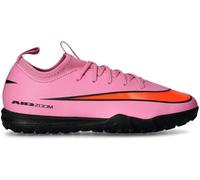 Nike - Bota de fútbol Air Zoom Mercurial Vapor 16 Academy Turf Niño, Unisex, Magic Flamingo-Black-Total Crimson, 4,5Y